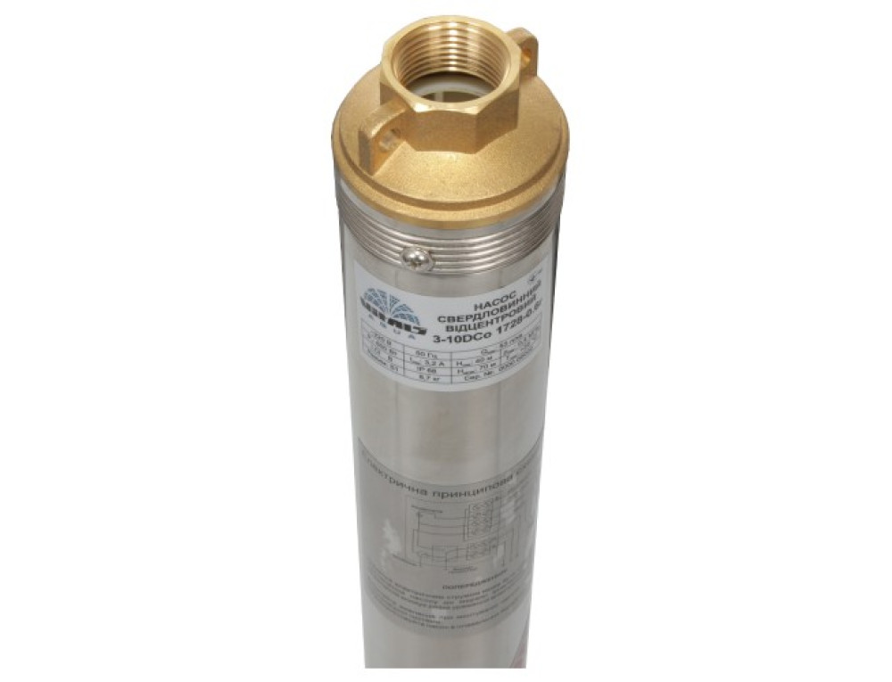 Насос заглибний свердловинний відцентровий Vitals aqua 3-10DCo 1728-0.6r