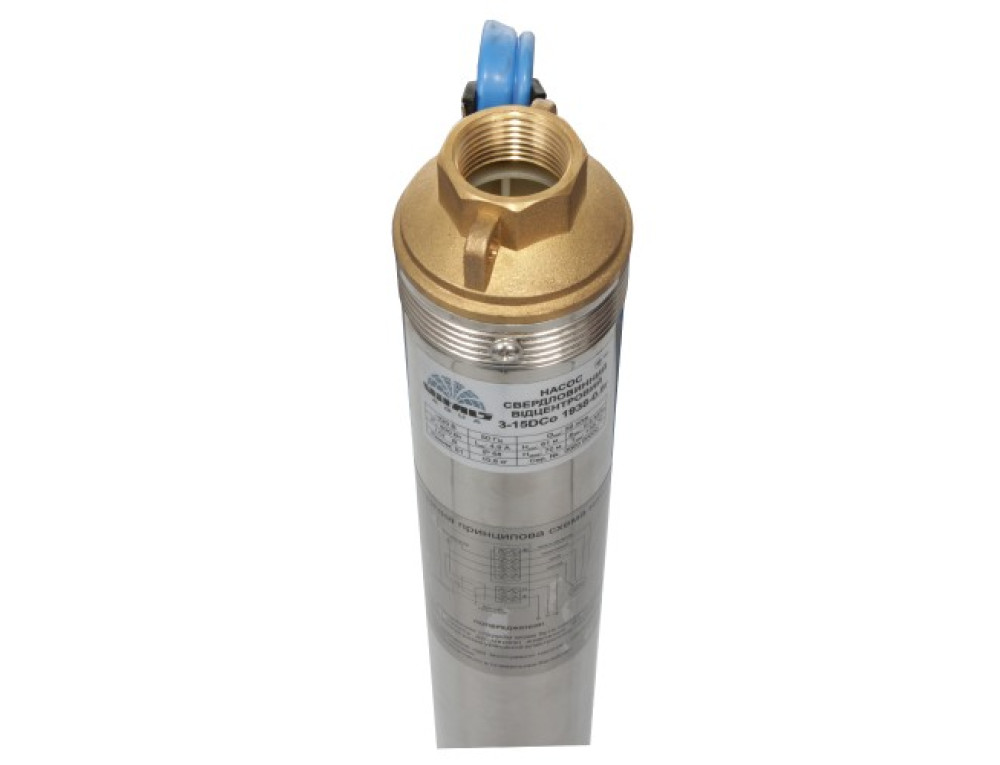 Насос заглибний свердловинний відцентровий Vitals aqua 3-15DCo 1938-0.8r