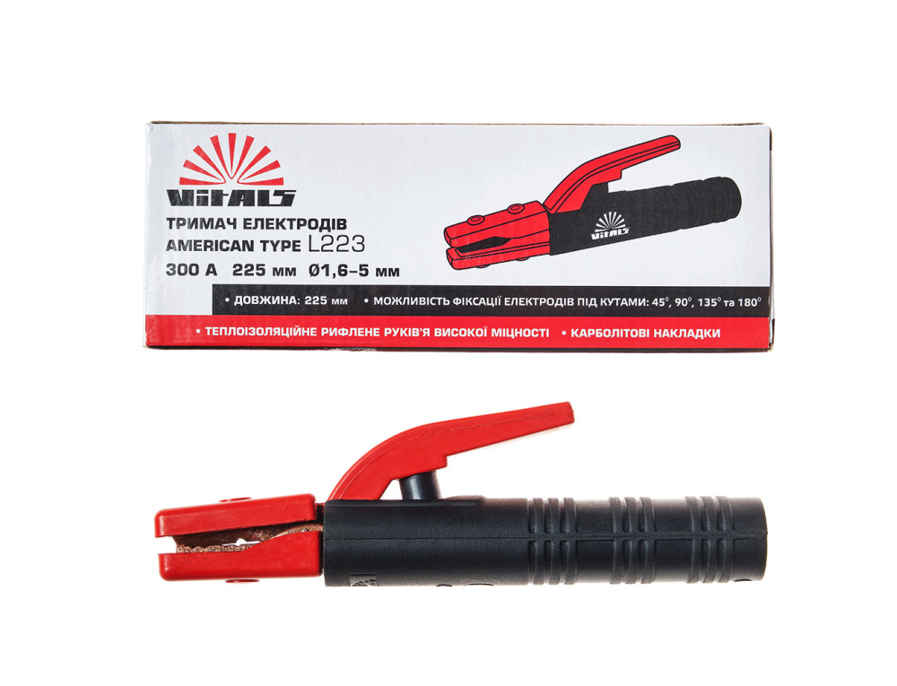 Тримач електродів Vitals American type L223 300A