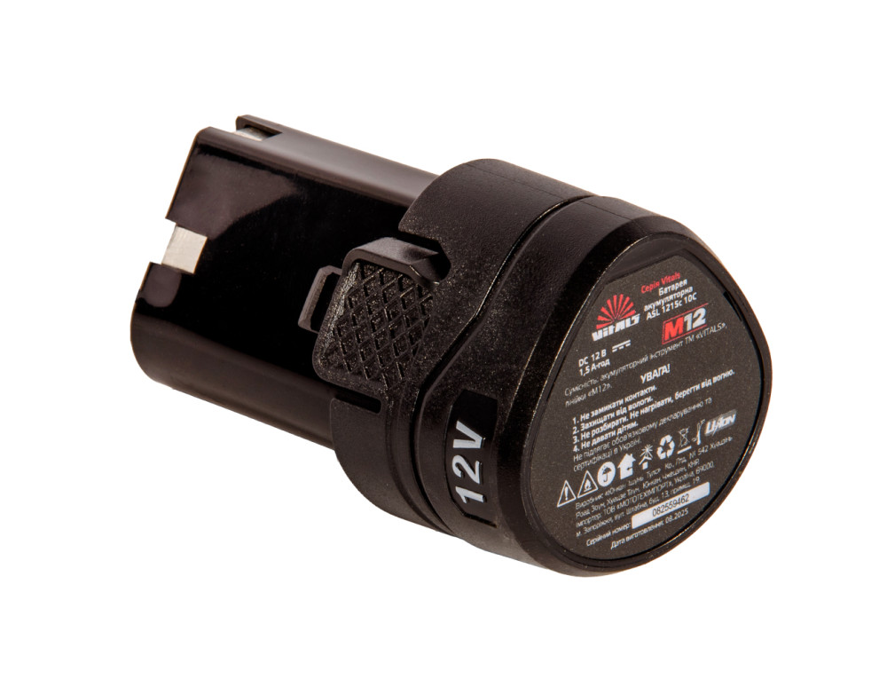 Батарея акумуляторна Vitals ASL 1215c 10C