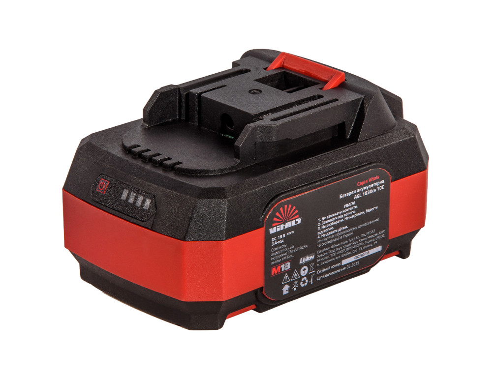 Батарея акумуляторна Vitals ASL 1830cs 10C