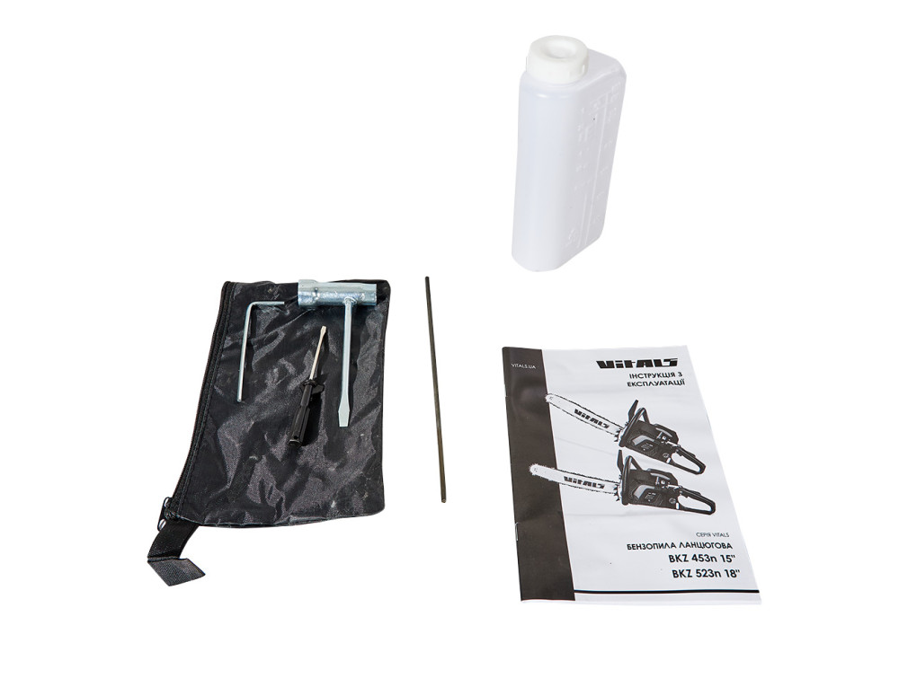Бензопила ланцюгова Vitals BKZ 523n 18