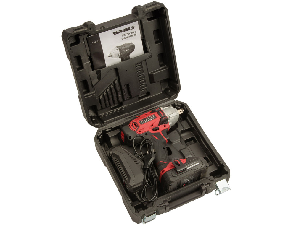 Гайкокрут акумуляторний Vitals Master AT 1825 Kit SmartLine+