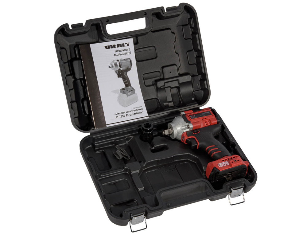 Гайковерт акумуляторний Vitals Master AT 1850 BL SmartLine+