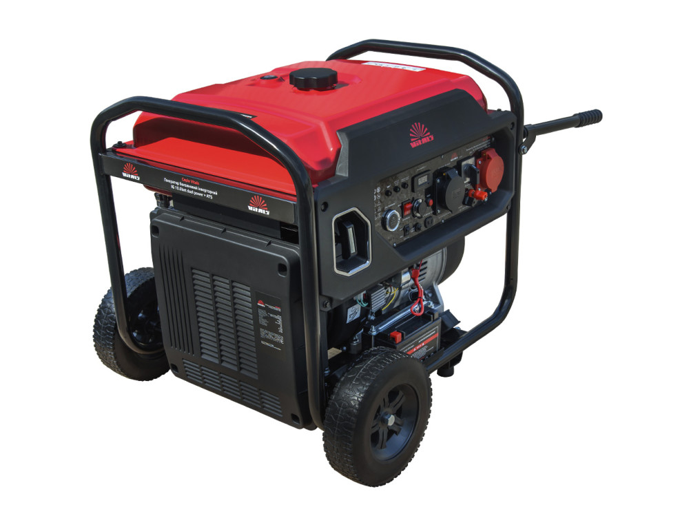 Генератор бензиновий інверторний Vitals IG 10.0bat dual power + ATS