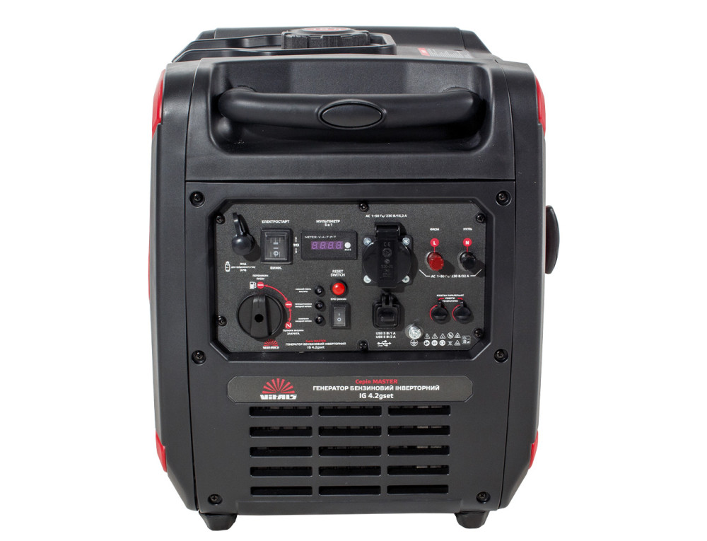 Генератор газ/бензин інверторний Vitals Master IG 4.2gset