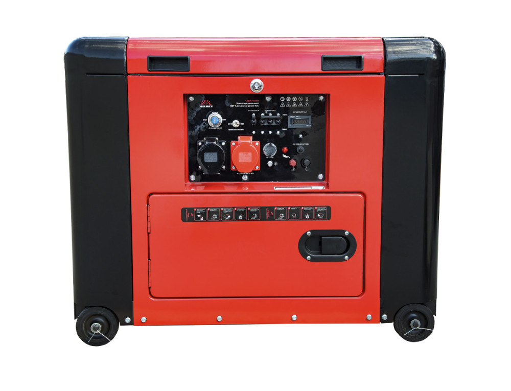 Генератор дизельний Vitals Master EST 7.0dsat dual power + ATS