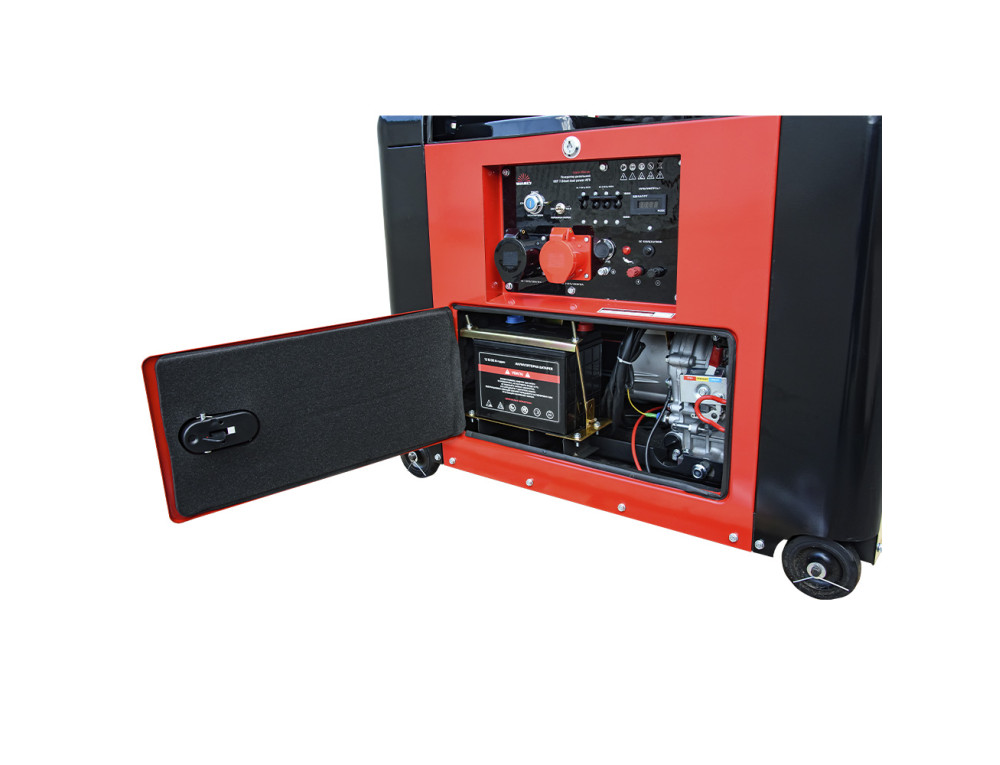 Генератор дизельний Vitals Master EST 7.0dsat dual power + ATS