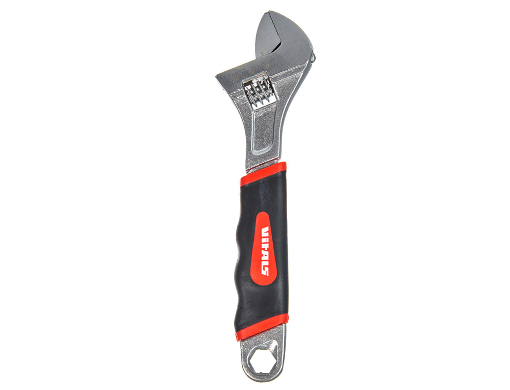 Ключ розвідний 200 мм (0–30 мм) CrV Vitals Master