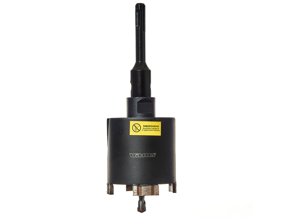 Комплект алмазної коронки по бетону Vitals Professional 68×110 мм М16 SDS-plus