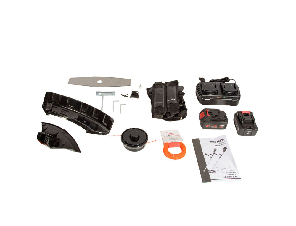 Коса акумуляторна Vitals AZT 3654a BL Kit