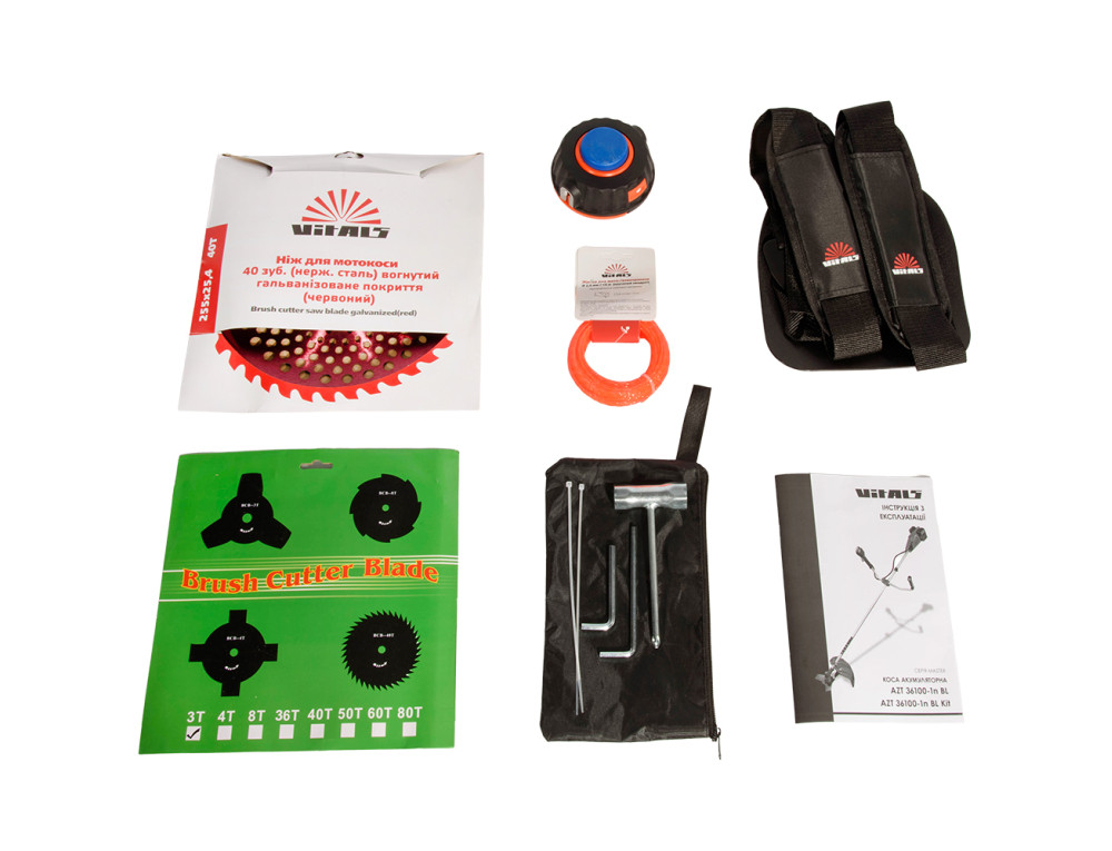 Коса акумуляторна Vitals Master AZT 36100-1n BL