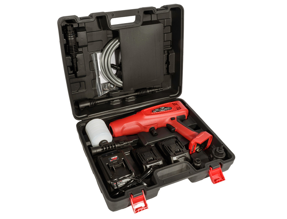 Мийка високого тиску акумуляторна Vitals Master Am 1860n3-2Kit