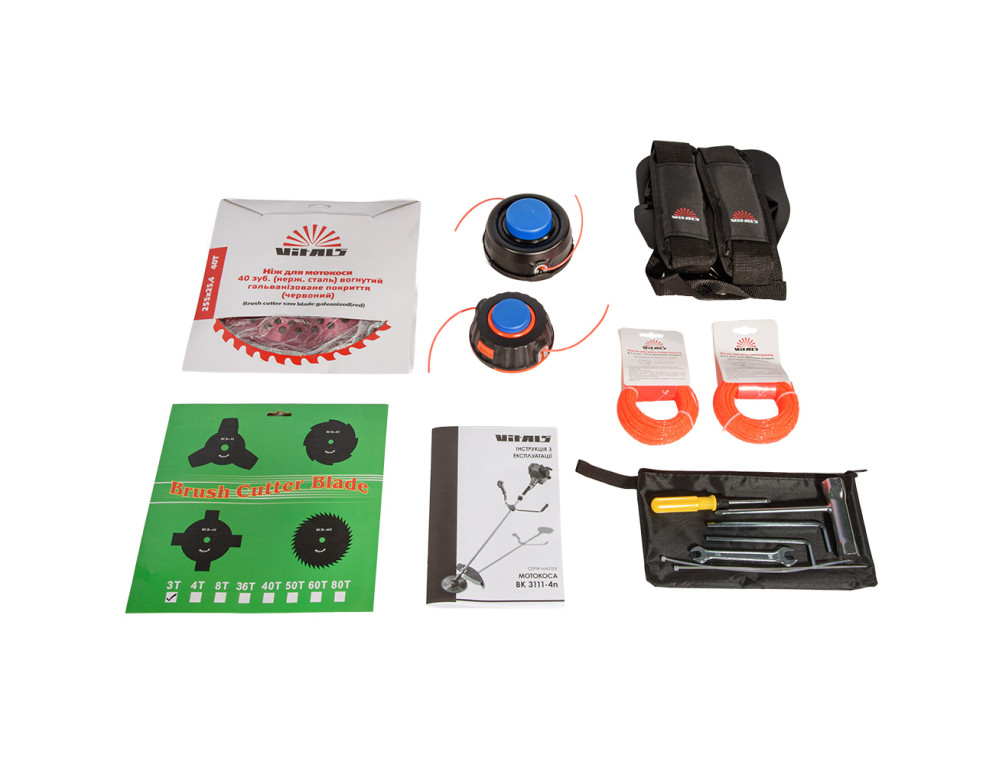 Мотокоса Vitals Master BK 3111-4n