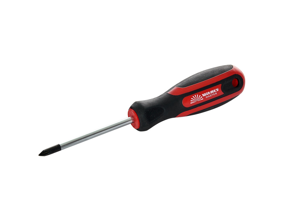 Викрутка хрестова Vitals Master S2, PH1х75 мм