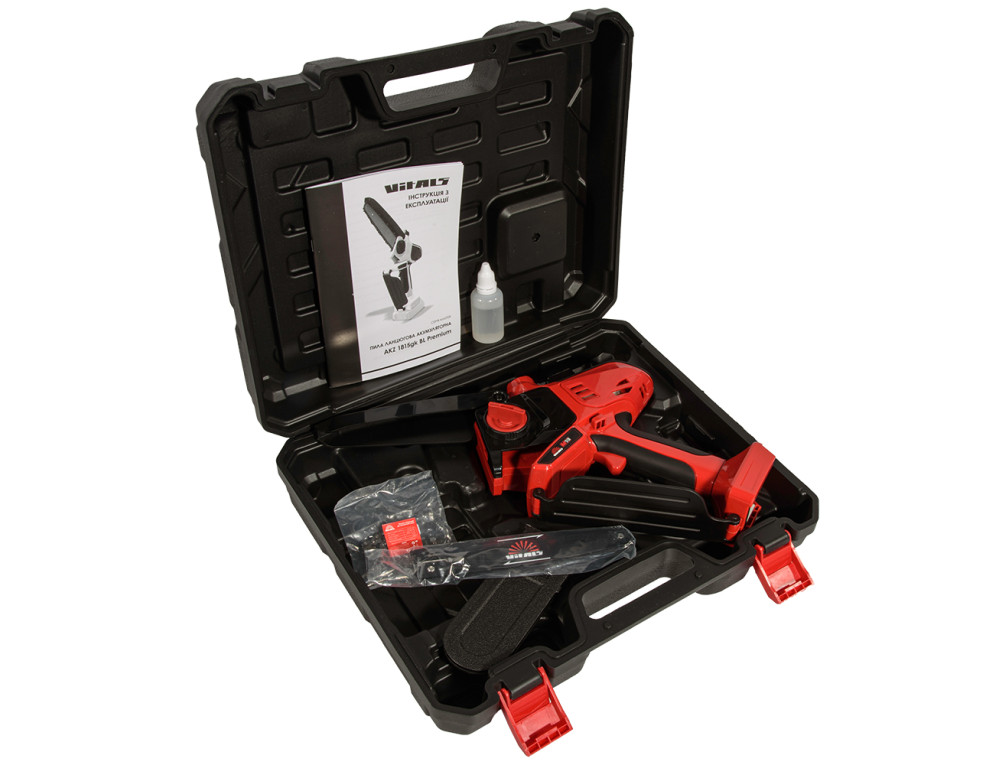 Пила ланцюгова акумуляторна Vitals Master AKZ 1815gk BL Premium