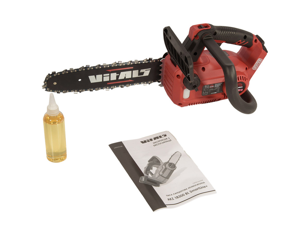Пила ланцюгова акумуляторна Vitals Master AKZ 18300 BL SmartLine+