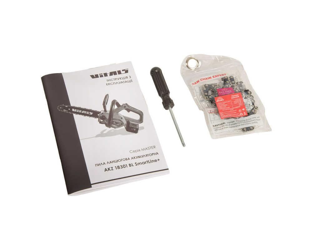 Пила ланцюгова акумуляторна Vitals Master AKZ 18301 BL SmartLine+