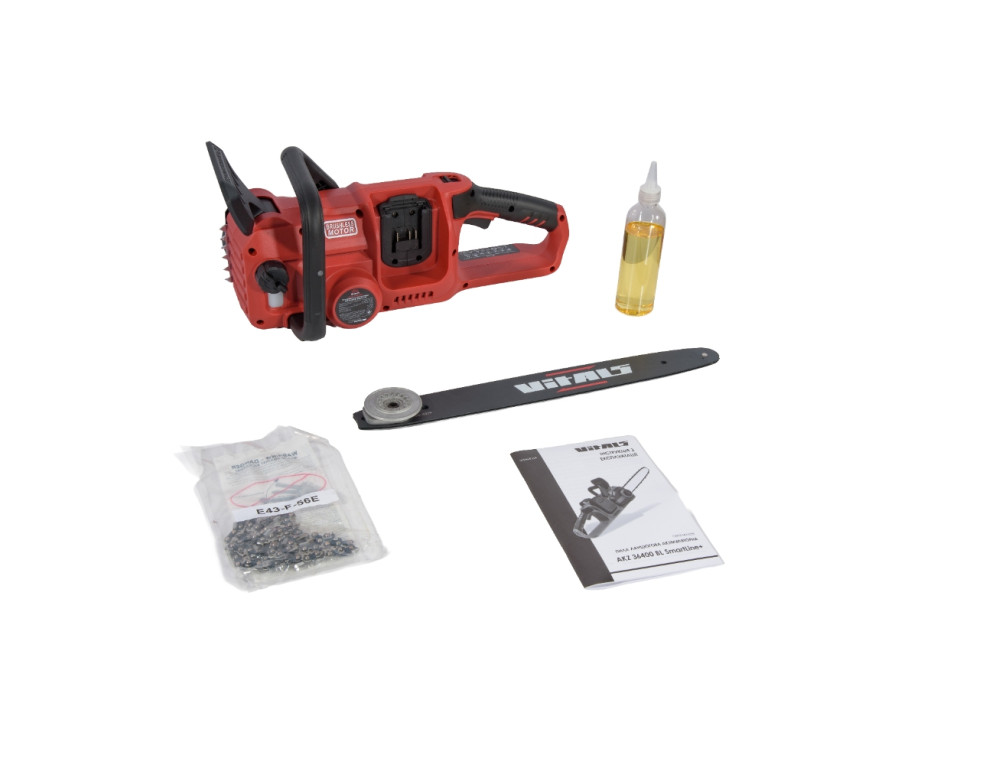 Пила ланцюгова акумуляторна Vitals Master AKZ 36400 BL SmartLine+
