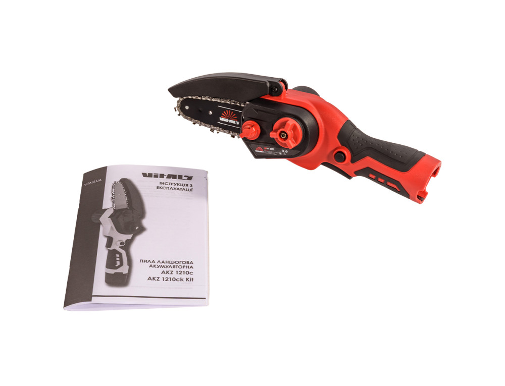 Пила ланцюгова акумуляторна Vitals AKZ 1210c