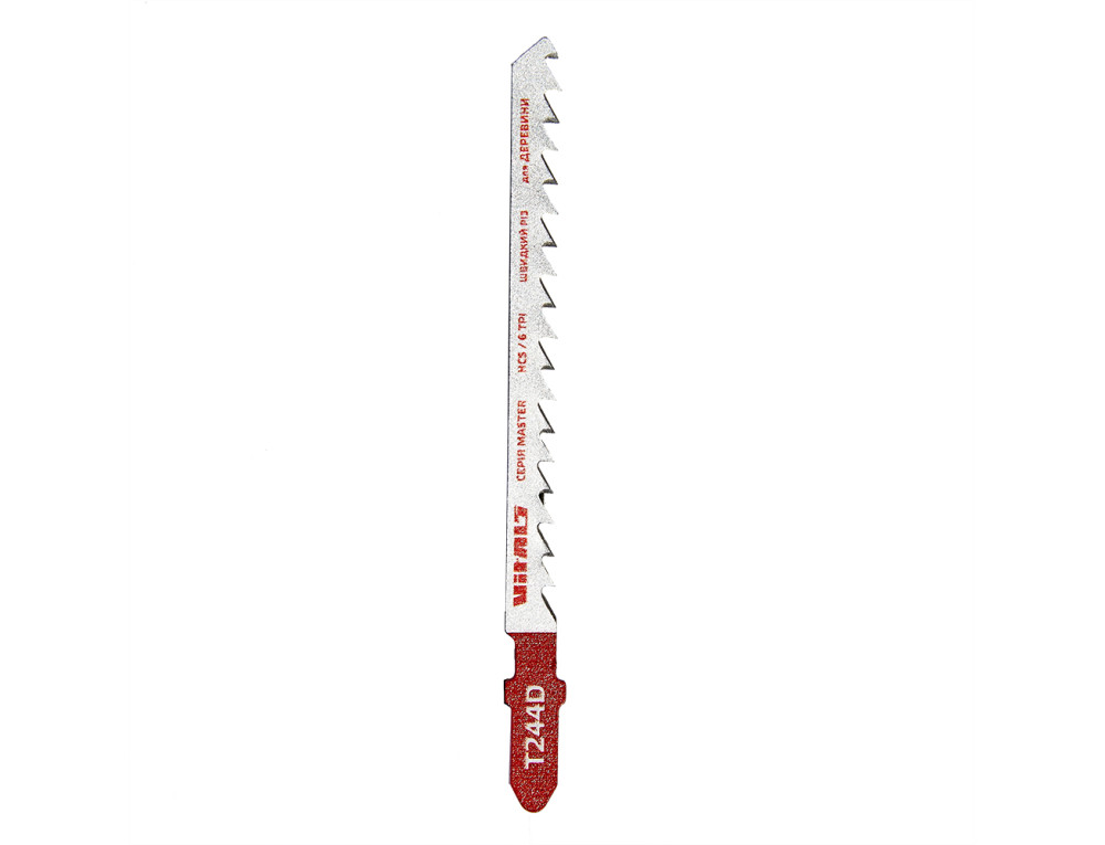 Пиляльне полотно для лобзика Vitals Master T244D 5 од.