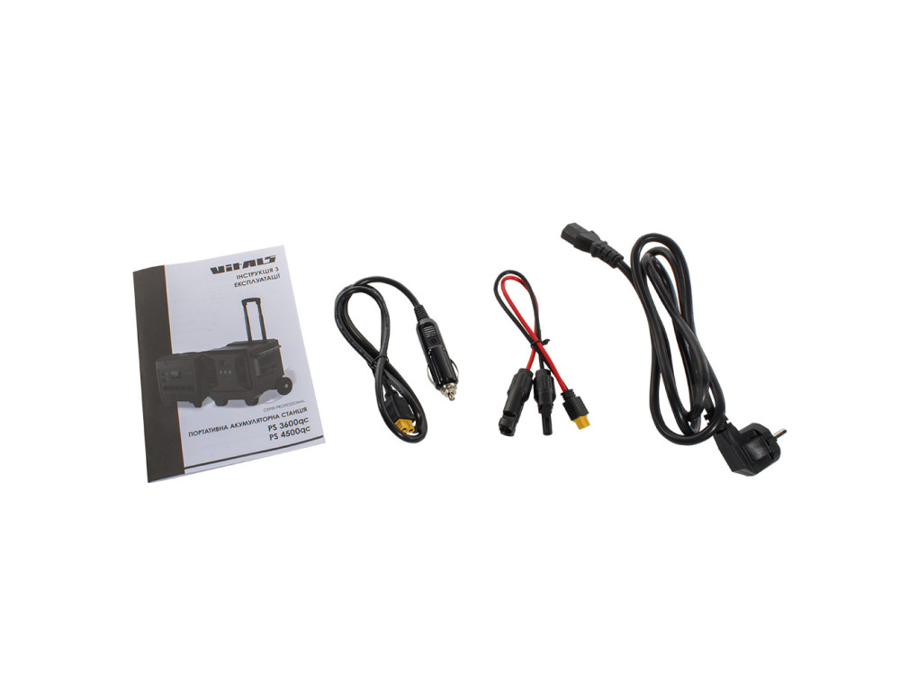 Портативна акумуляторна станція Vitals Professional PS 3600qc