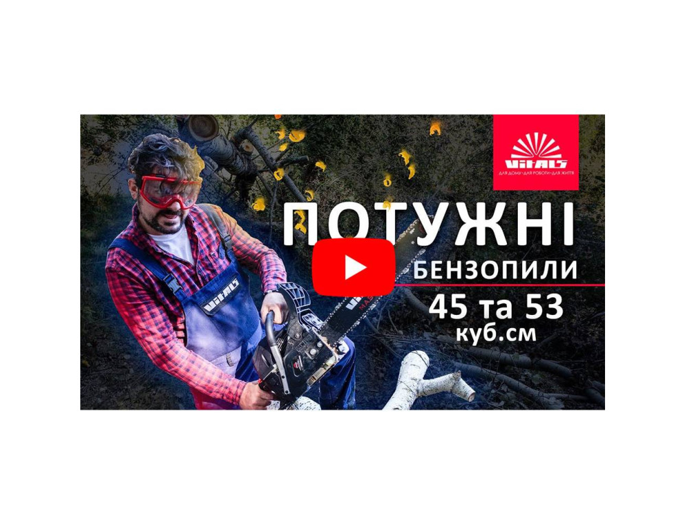 Бензопила ланцюгова Vitals Master BKZ 5331j 18