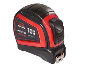 Рулетка 10 м × 25 мм автостоп Vitals Master