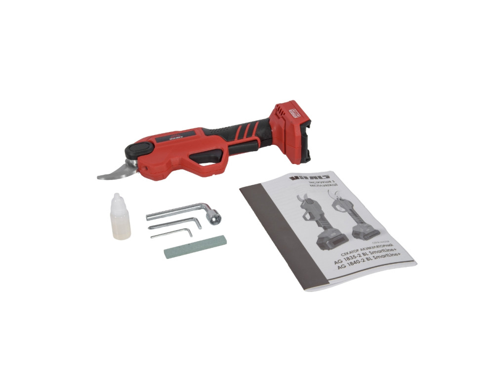 Секатор акумуляторний Vitals Master AG 1835-2 BL SmartLine+