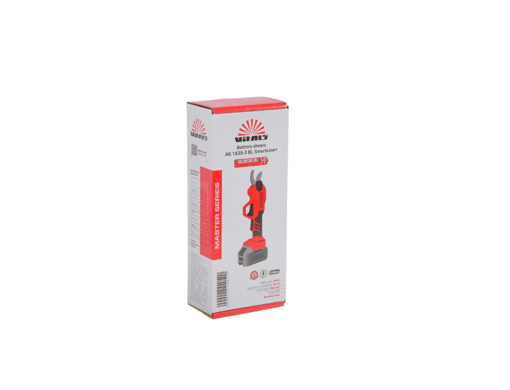 Секатор акумуляторний Vitals Master AG 1835-2 BL SmartLine+