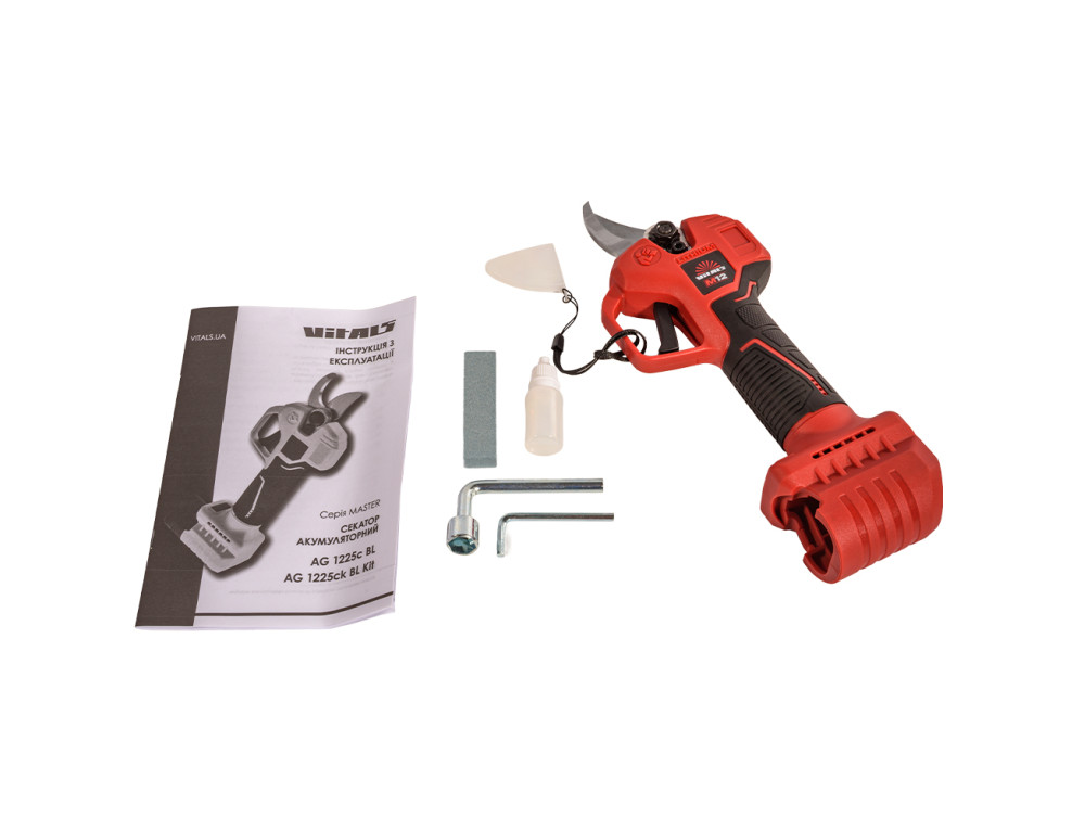 Секатор акумуляторний Vitals Master AG 1225c BL