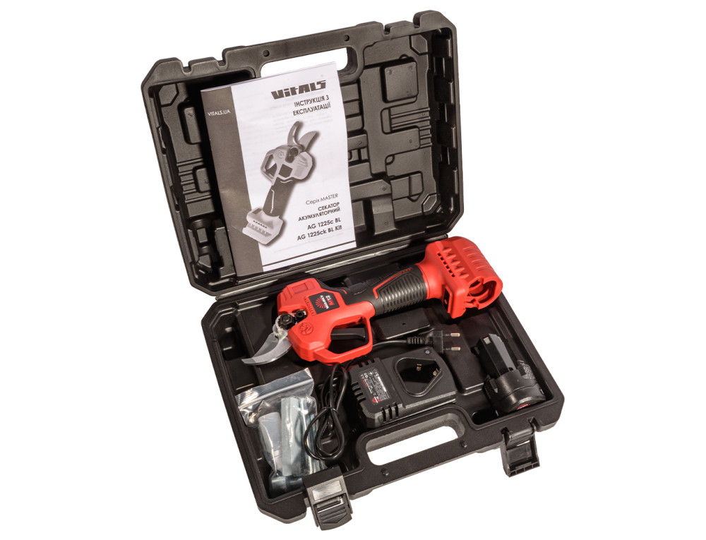 Секатор акумуляторний Vitals Master AG 1225ck BL Kit