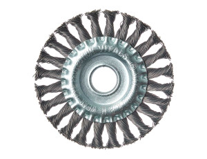 Щітка дискова Vitals плетена сталь 125×22,2 м, 0,5 мм