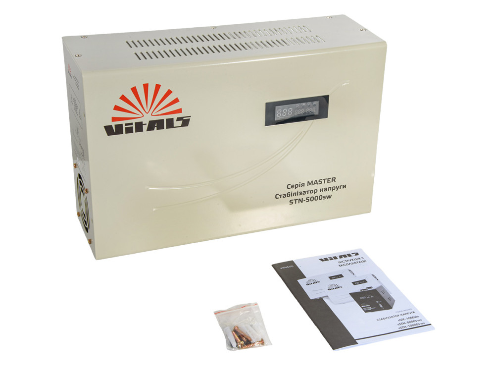 Стабілізатор напруги Vitals Master STN-5000sw