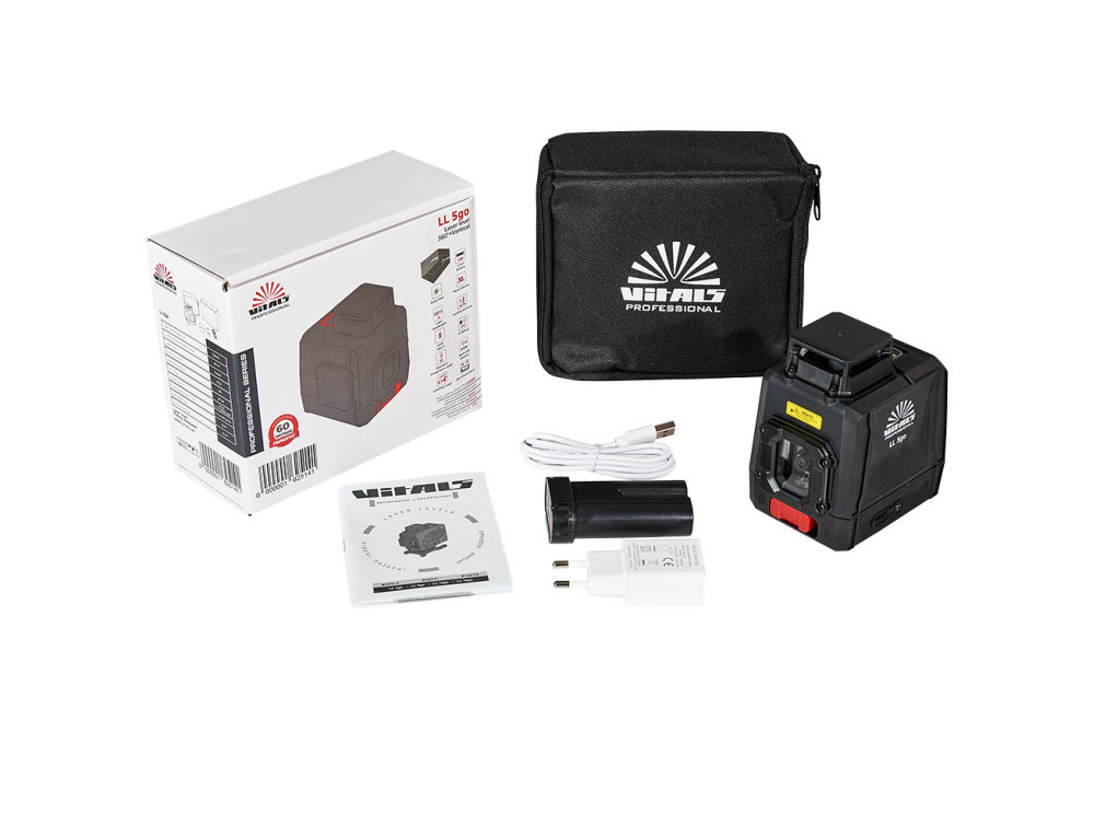 Рівень лазерний Vitals Professional LL 5go