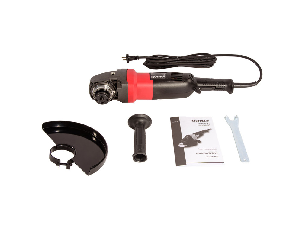 Машина шліфувальна кутова Vitals Professional Ls 2322a BL
