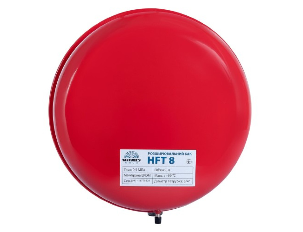 Бак розширювальний 8л Vitals aqua HFT 8