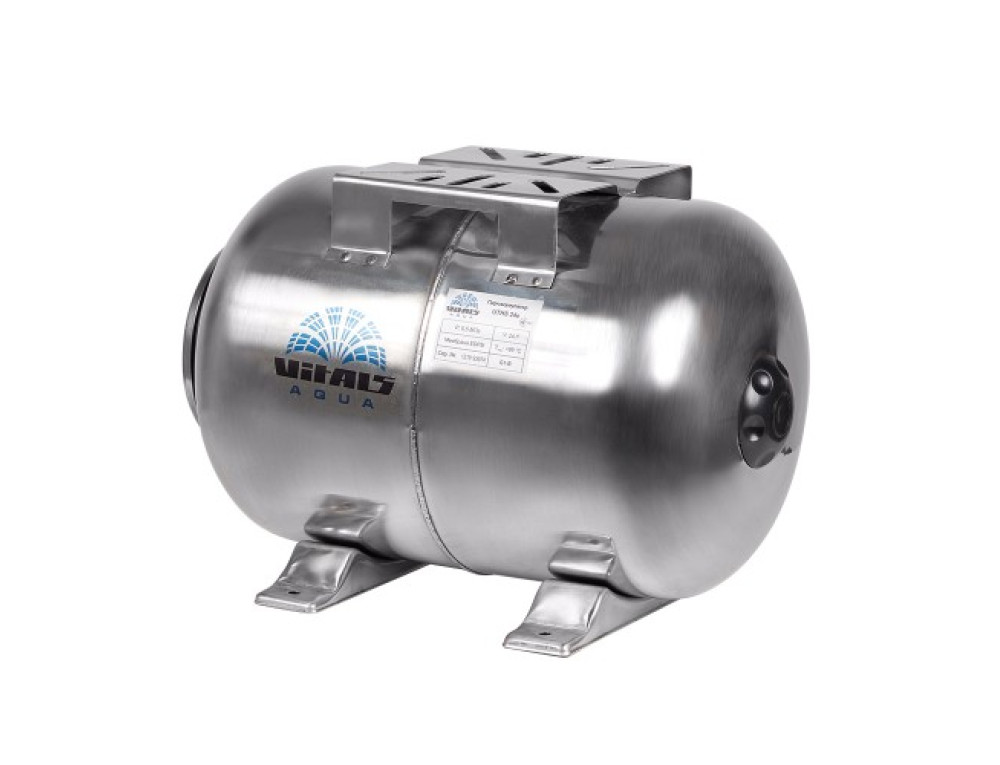 Гідроакумулятор нерж сталь 24л Vitals aqua UTHS 24