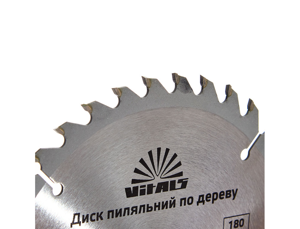 Диск пиляльний Vitals по дереву 180x22.2/20, ATB 36
