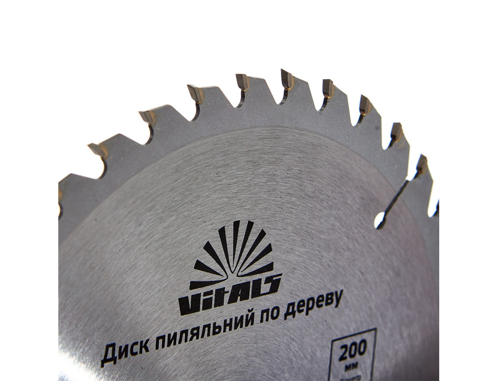 Диск пиляльний Vitals по дереву 200x32/30/25.4, ATB 40