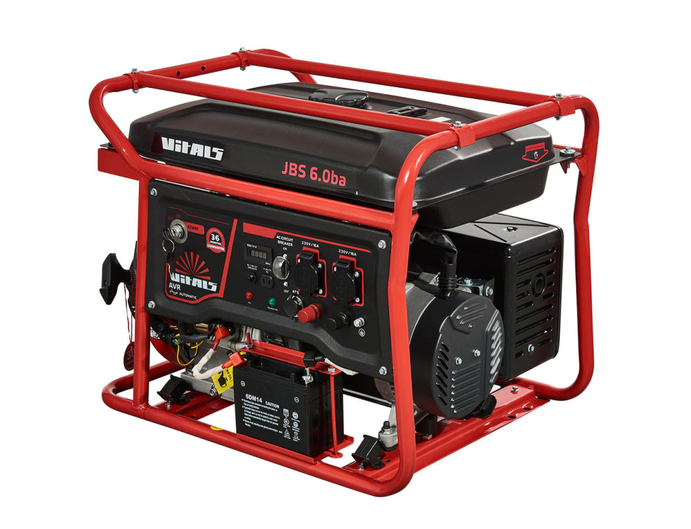Генератор бензиновий Vitals JBS 6.0ba