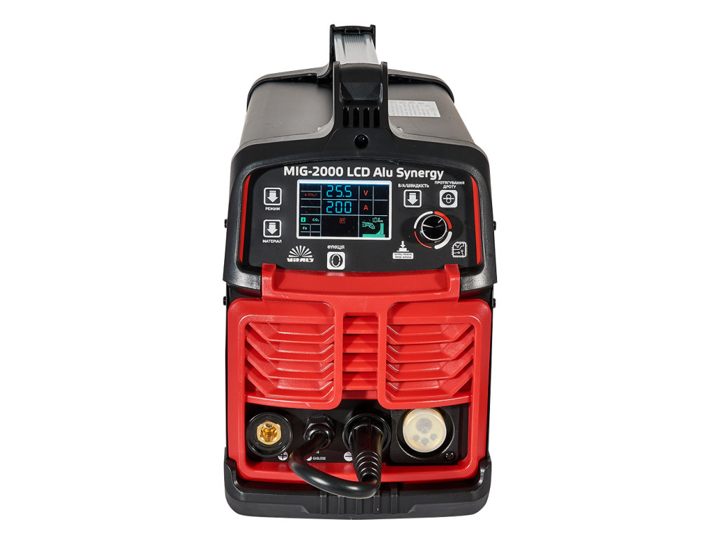 Зварювальний апарат Vitals Professional MIG 2000 LCD Alu Synergy
