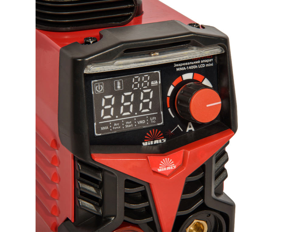 Зварювальний апарат Vitals MMA-1400h LCD mini