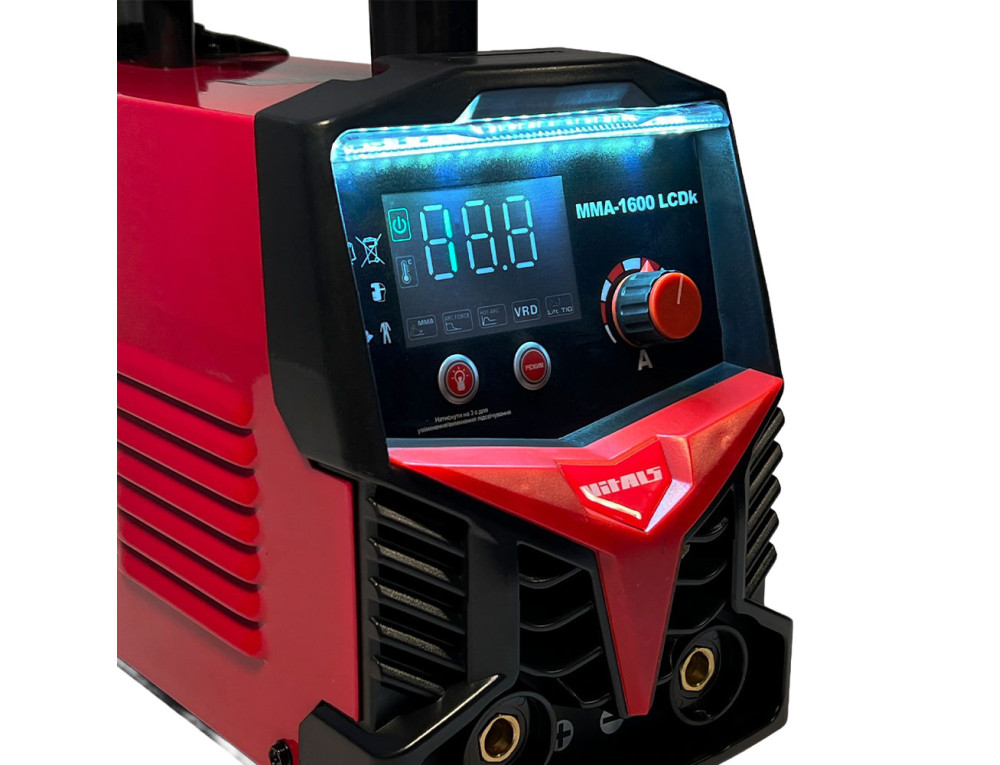 Зварювальний апарат Vitals MMA-1600 LCDk